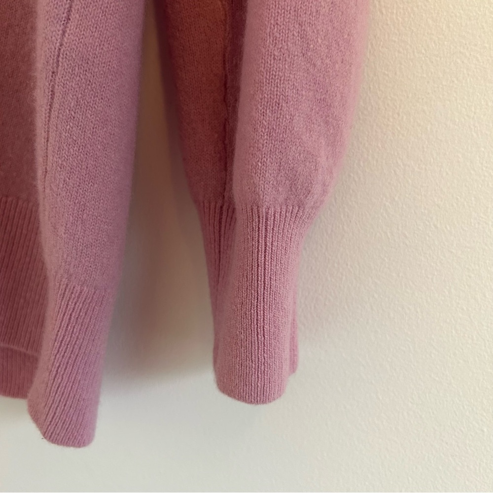 (SOLD) BABATON Merino Wool Blend Polo Sweater Pink Size XS - Picture 7 of 15